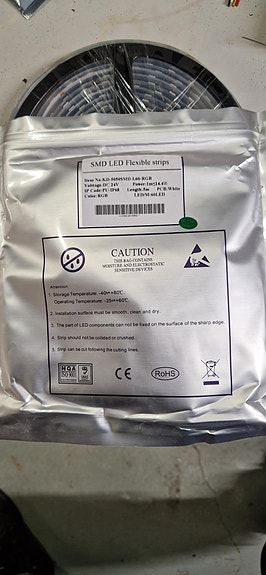 LED-Nauha 5m RGB IP68