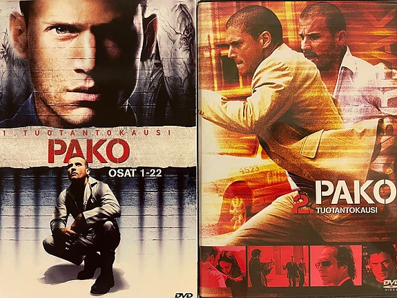 PAKO DVD Kaudet 1 ja 2