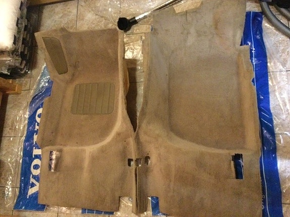 Lattia matot Volvo S90 1998 Beige