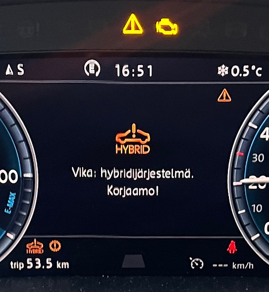 VW Passat GTE hybrid DSG-vaihdelaatikko, mekatroniikka