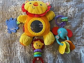 FISHER PRICE  💛🧡 Lelusetti 3 kpl