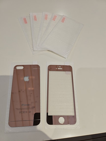 Panssarilaseja x5 + 1 kaksipuolinen iPhone 5s