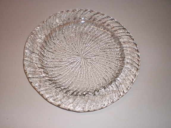 Riihimäen Lasi Tupru lautanen 24.5cm