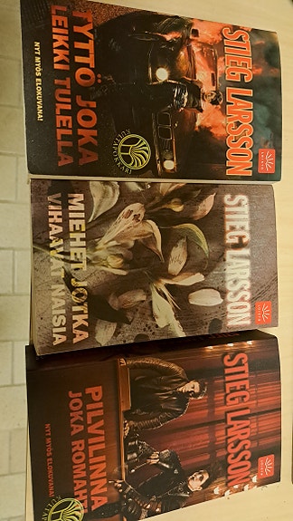 Stieg Larsson: 3 pokkaria