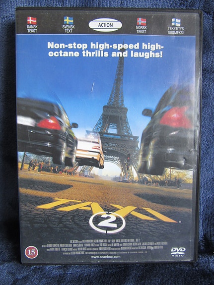 Taxi 2 dvd