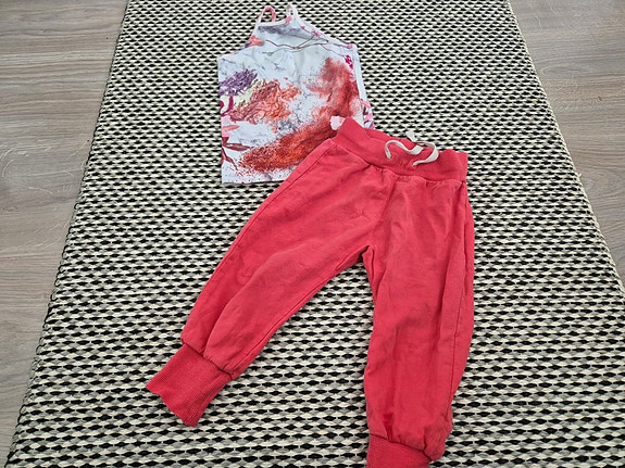 Guggu paita ja Lindex housut koko 86