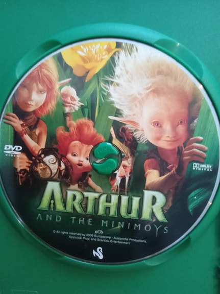 Arthur ja minimoit dvd