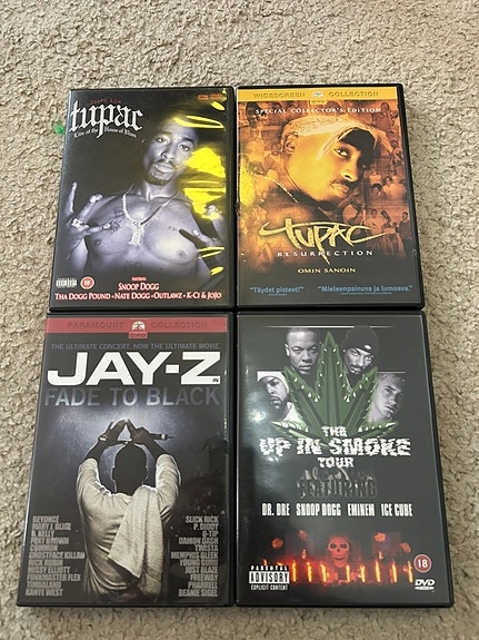 Musiikki DVD 2pac, Dr Dre, Jay-Z