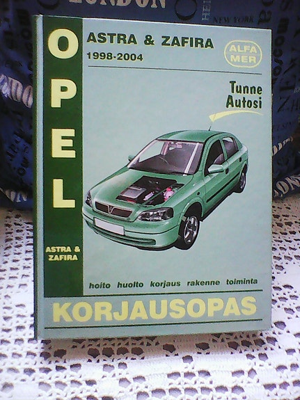 Opel -auton korjauskirja