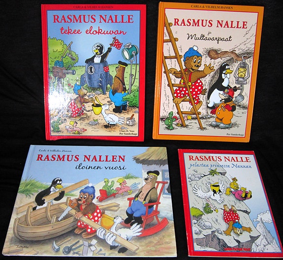 Kirja. Rasmus Nallen iloinen vuosi
