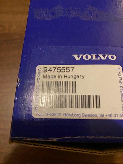 9475557 volvo Tunnistin