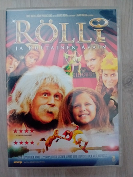 Rölli ja kultainen avain DVD