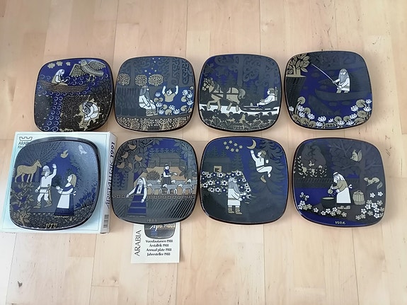 Arabian Kalevala vuosilautaset 8 kpl