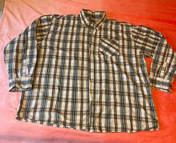 BC Gear miesten ruutupaita, koko 64 (Big & Tall)