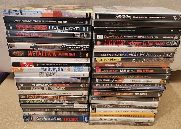 Musiikki DVD Paljon Erilaisia
