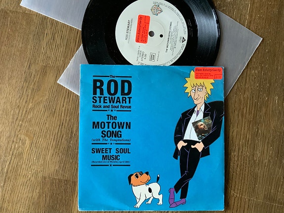 The Rod Stewart – The Motown Song 7"