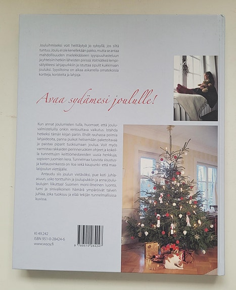 Syystunnelmia ja joulun odotusta kirja