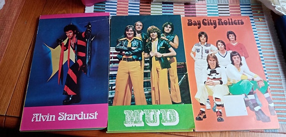 Mud, baby city rollers, Alvin Stardust lehtiöt