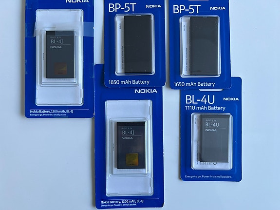 Alkuperäinen Nokia akku (4 kpl)
