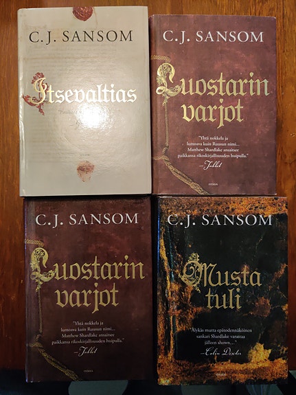 C. J. Sansom kirjoja.