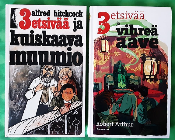 3 etsivää kirjoja