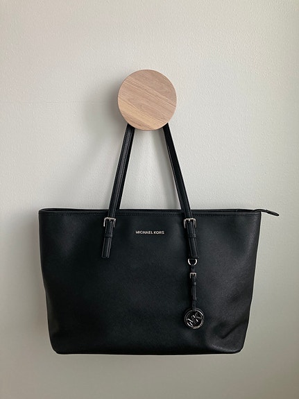Michael Kors Jet Set Travel Tote -laukku, musta