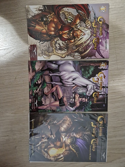 Grimm fairy tales 3kpl