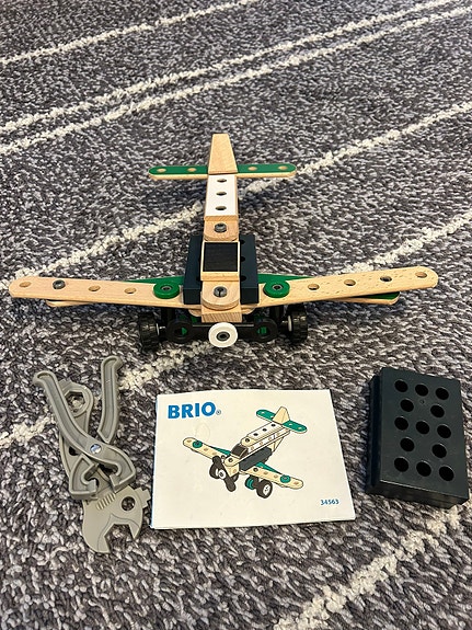 Brio builder lentokone, helikopteri ym.