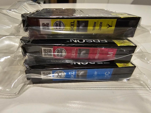 Epson 34XL mustekasetit