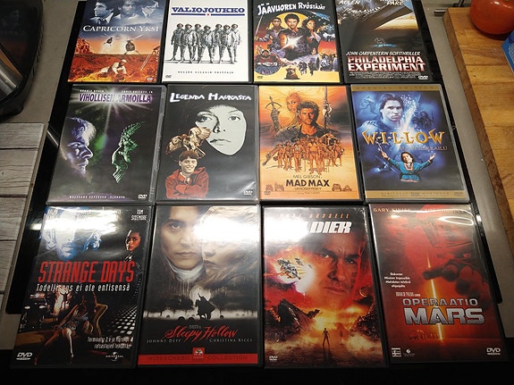 DVD: Scifi/Fantasia/Toiminta