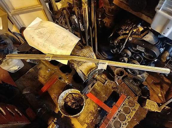 Ford Capri MK1 maskin poikkirivat