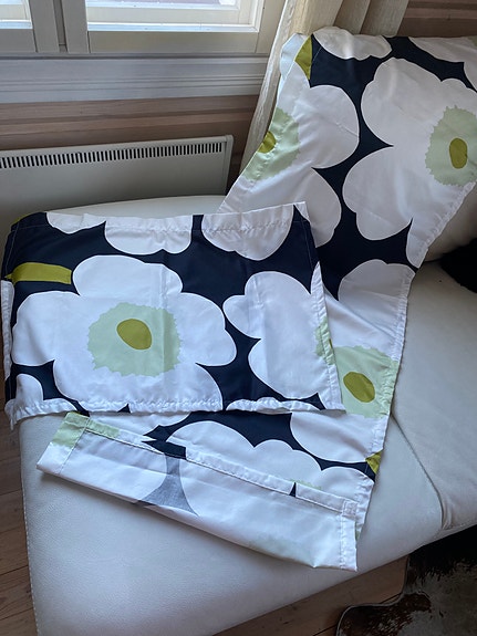 Marimekko kankaan kappaverho