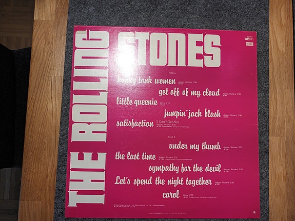 Rolling Stones LP- levy