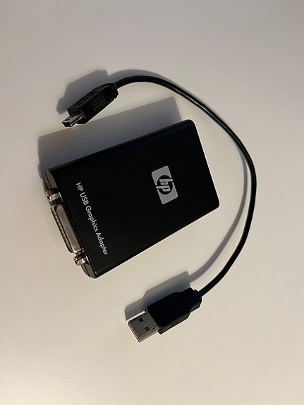 HP USB to DVI Graphics Multiview Adapter