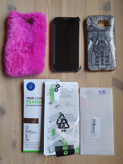 Samsung galaxy S6 -tarvikkeita