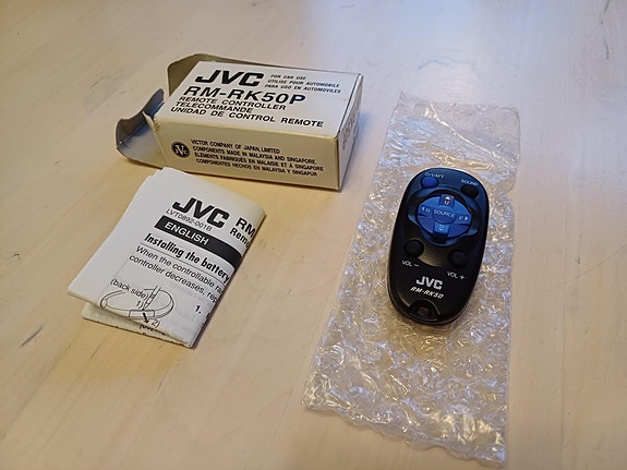 JVC RM-RK50P kaukosäädin