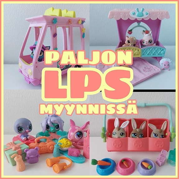 PALJON LPS MYYNNISSÄ!!!