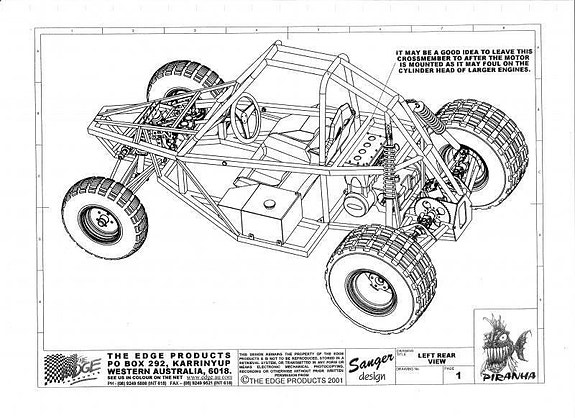 Crosscar auton runko