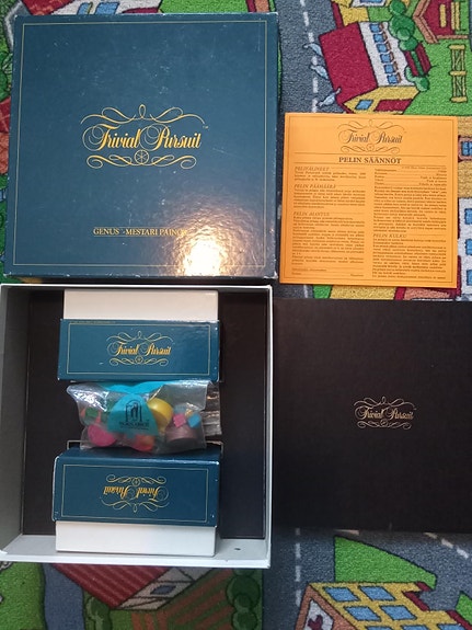 Trivial Pursuit peli+ ohjeet