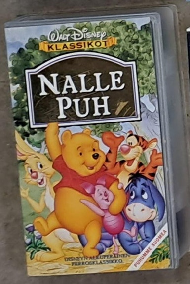 Nalle puh vhs