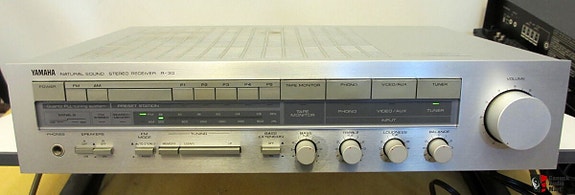 retro yamaha natural sound r-30 viritin/vahvistin
