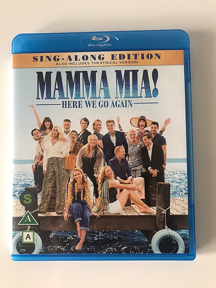 Abba / Mamma Mia here we go again blu-ray dvd