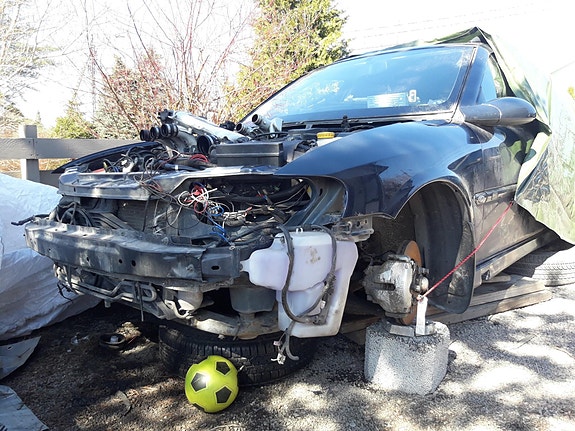 Opel Vectra B 2.5 V6 osia