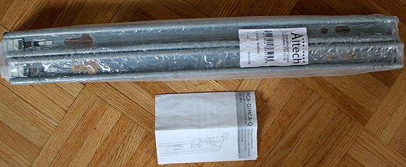 Lämmityspatterin uudet kannakkeet, 500mm