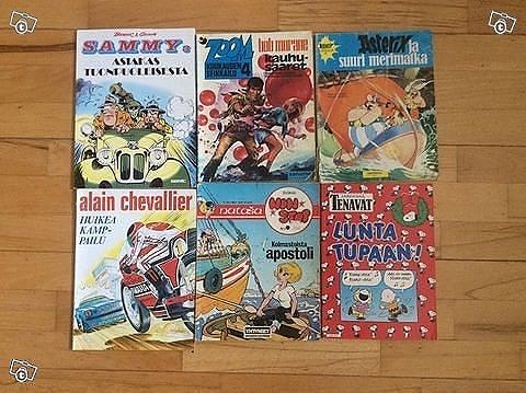 Tähtien sota 1978, Morgan 1999, Asterix, Akut ym