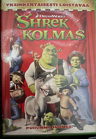 Shrek dvd