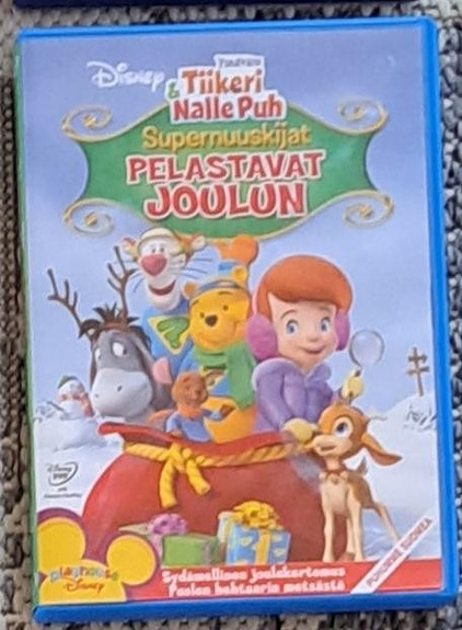 Ystäväni tiikeri & nalle puh supernuuskijat pelastavat joulun dvd