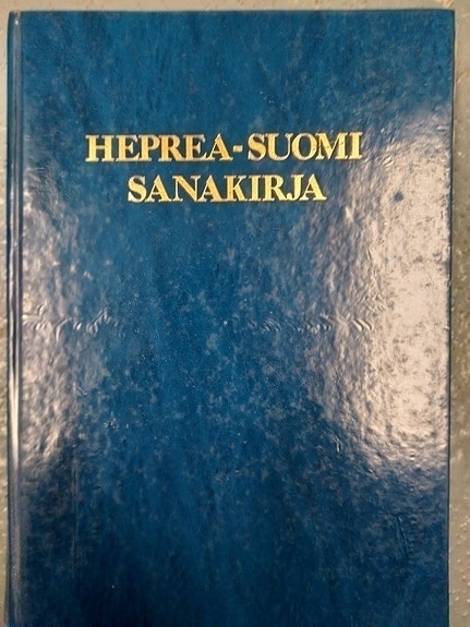 Hepreä - Suomi - sanakirja