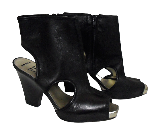 Uudet Bronx varrelliset peep toe korkokengät, koko 40