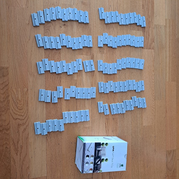 T-kiinnike UPM ProFi Deck pieni vaaleanharmaa